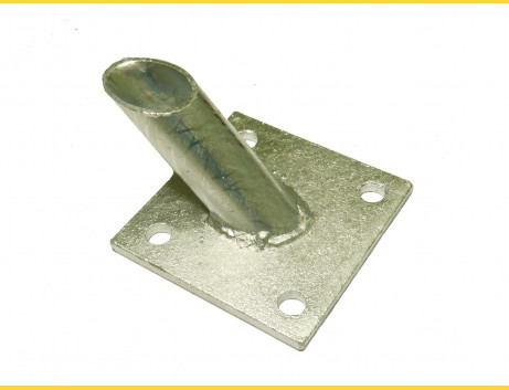 Base plate for brace post 38mm / HNZ