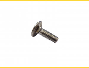 Screw M8x25 / STAINLESS STEEL - with square shape /  (packing 10 pcs)