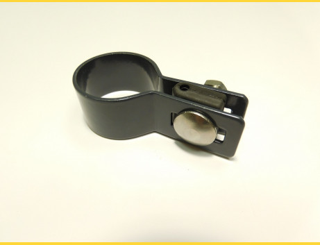 Panel clip for post 48mm / 5mm / ending / ZN+PVC7016