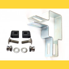 Panel clip for post 60x40mm / 4mm / corner / HNZ