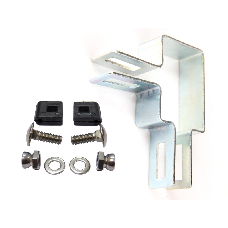 Obejma panelowa do słupka 60x40mm / 4mm / narożna / GNZ