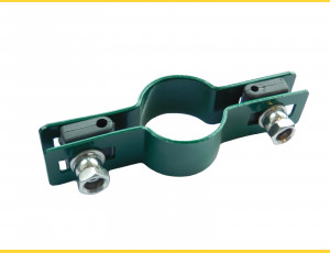 Panel clip for post 48mm / 4mm / continuous / ZN+PVC6005