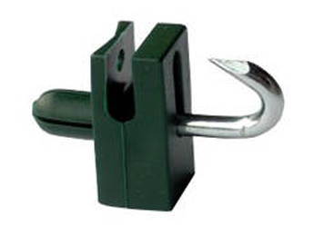 Connecting clips for tension wire