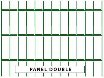 Panele ogrodzeniowe DOUBLE 5/4/5