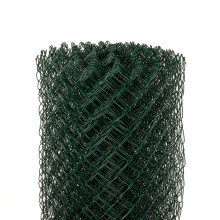 Chain link fence for tennis courts