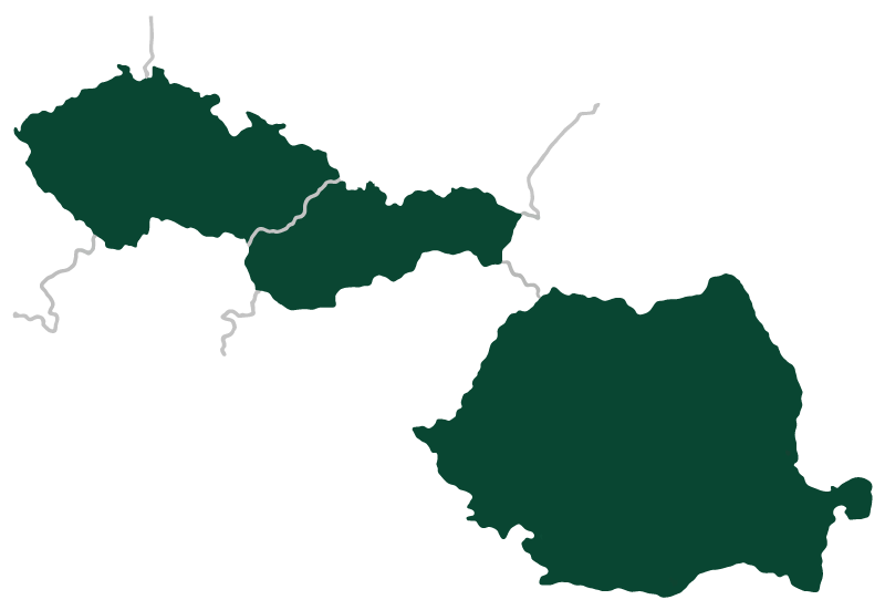 Mapa pobočiek