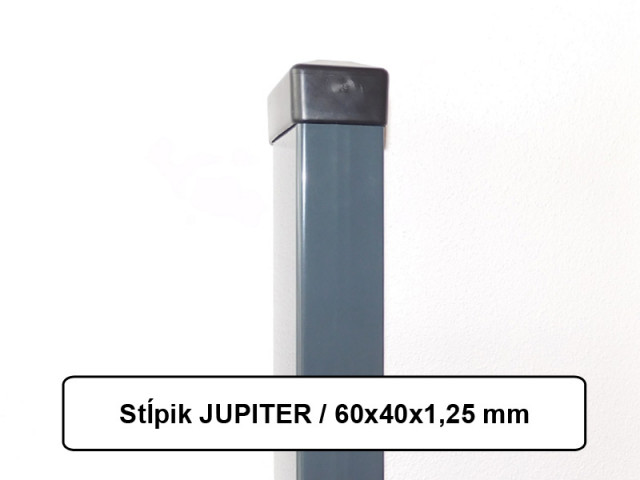 Stĺpik JUPITER ZN+PVC7016