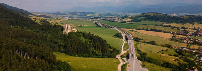 Our fencing on new sections of Slovak motorways